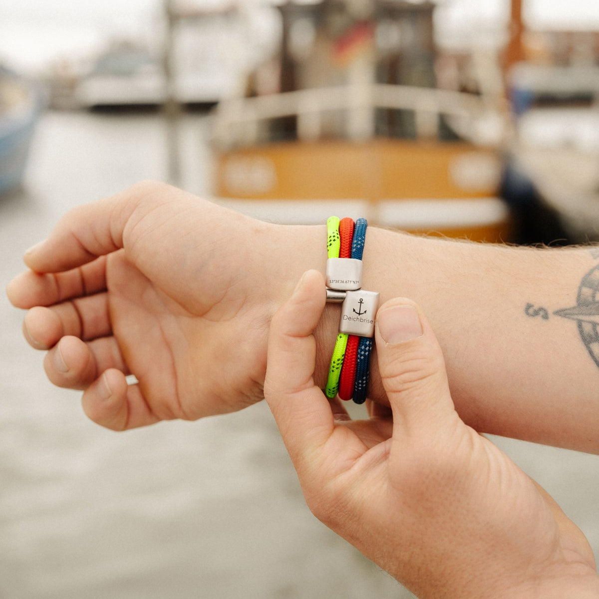 Segelseil Armband Lebensretter (Multistrang)