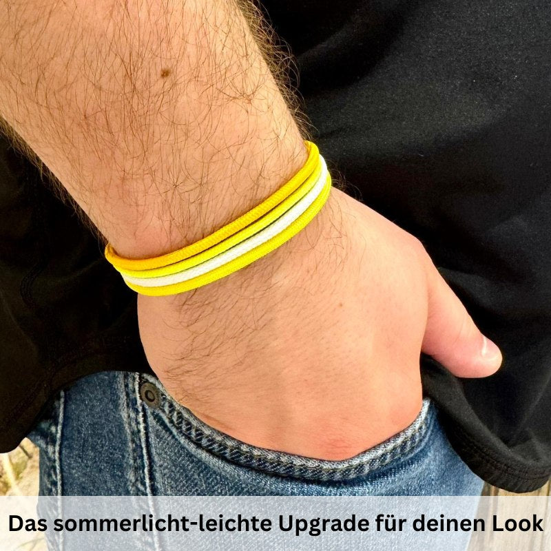 Segelseil Armband Sonnenschein (Multistrang)