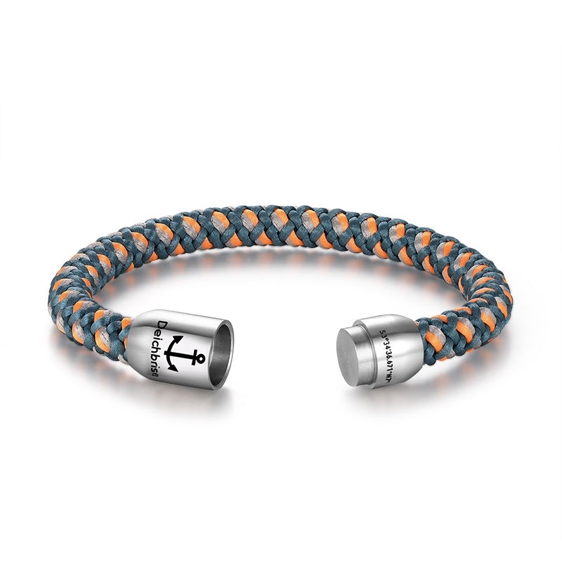 Segeltau Armband Amrum  (8mm)