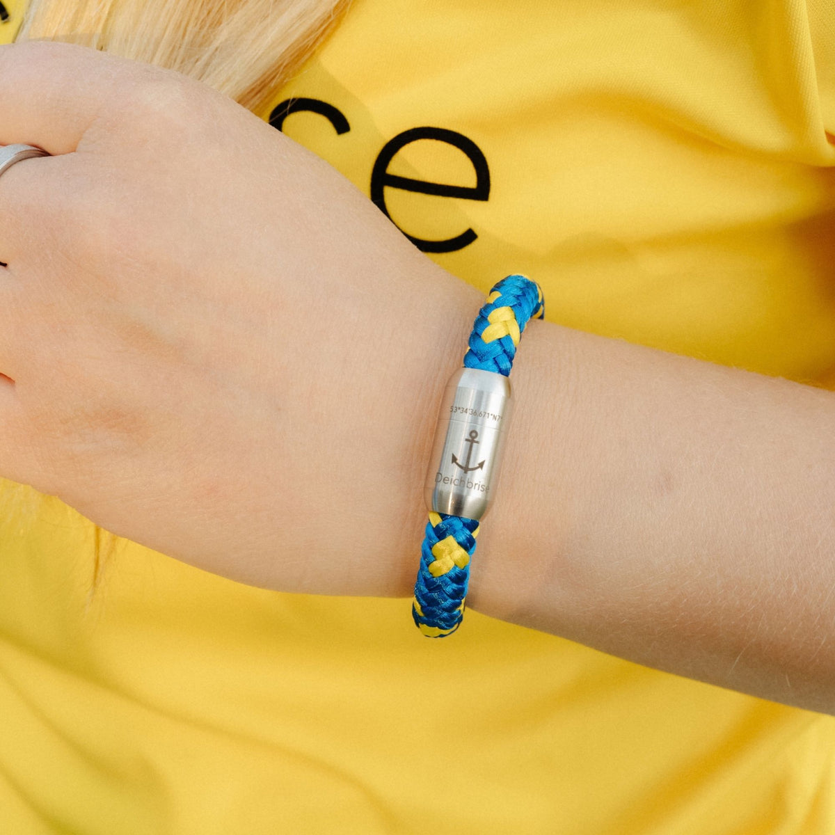 Segeltau Armband Flugkopfball (8mm)