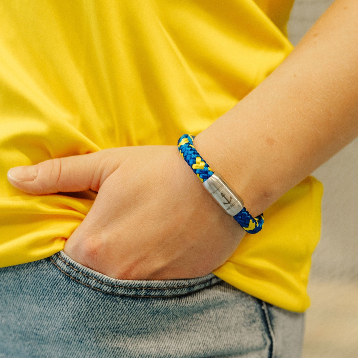 Segeltau Armband Flugkopfball (8mm)