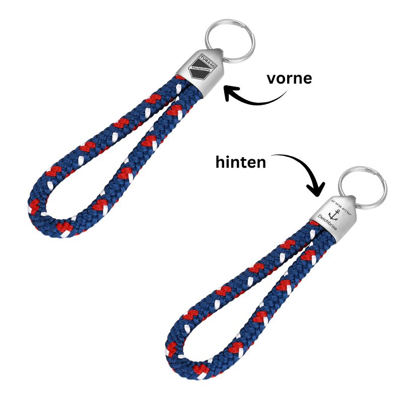 Fan-Schlüsselanhänger aus Segeltau TURA 46 Marienhafe