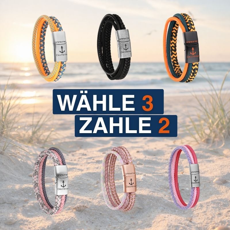 3er Armband Bundle (3 wählen, nur 2 zahlen)