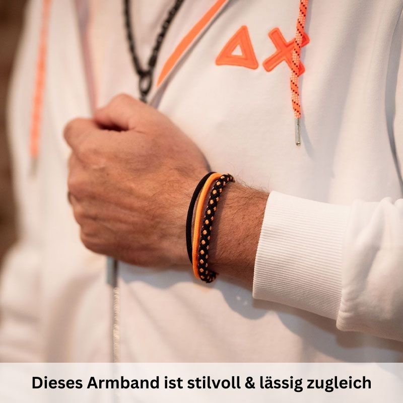 Segelseil-Segeltau Armband Strandläufer (Multistrang)