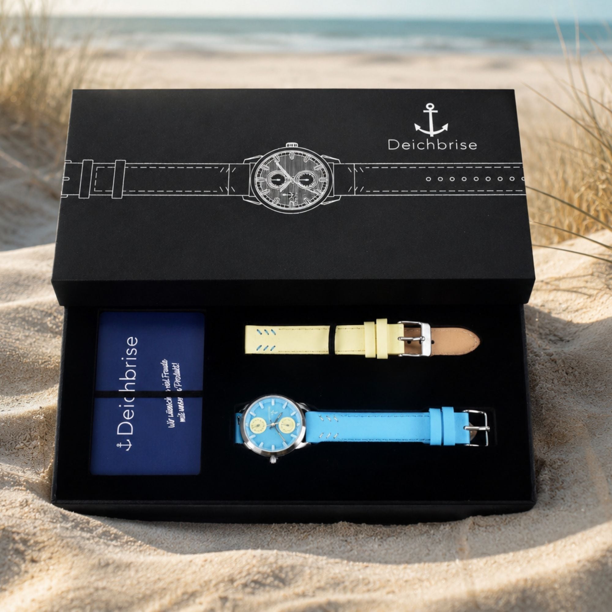 Damen-Uhr Dünentraum - 32mm mit Wechselarmband