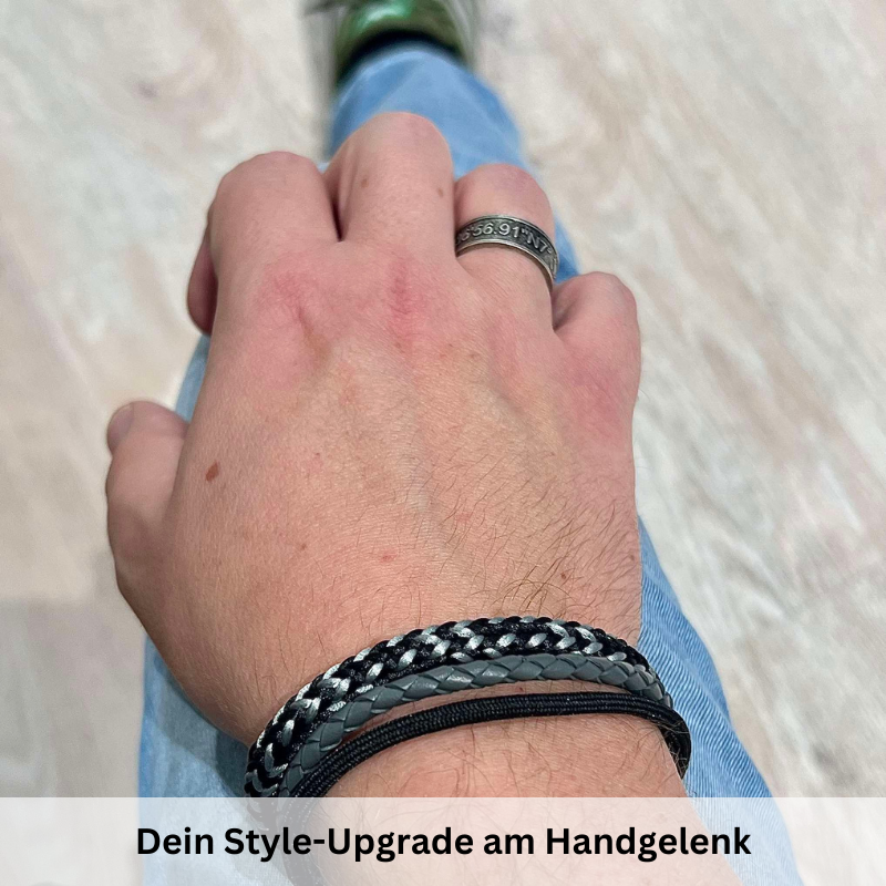 Leder & Segeltau Armband Wangerooge (Multistrang)