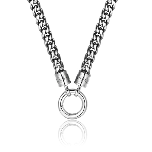 Kette Seegang (mit Rund-Karabiner) aus Edelstahl