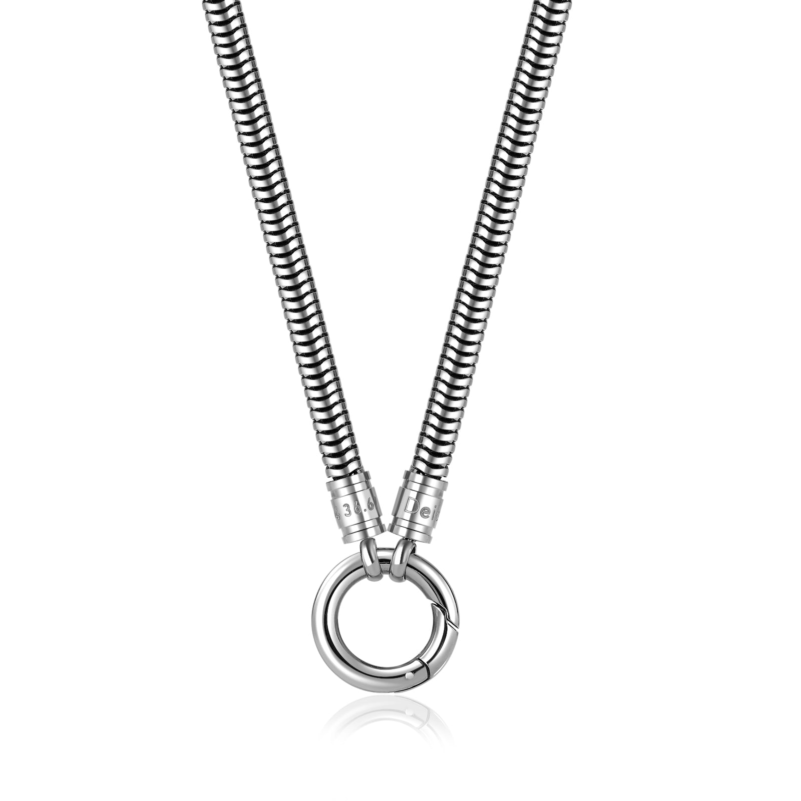 Kette Gezeiten 4mm (mit Rund-Karabiner) aus Edelstahl