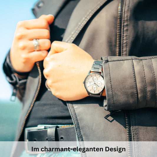 Uhr Traum Hafen 35mm (Damen) silber