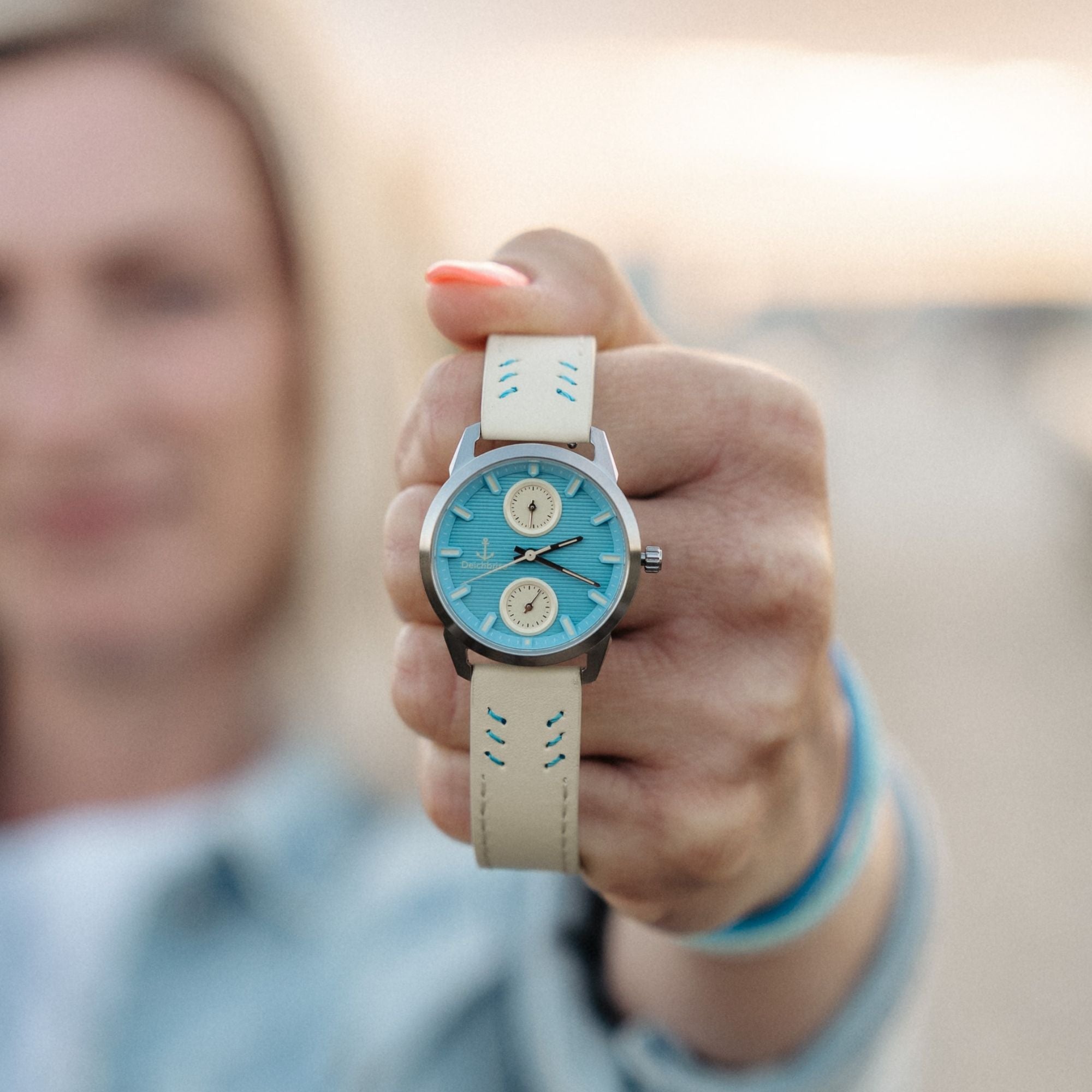 Damen-Uhr Dünentraum - 32mm mit Wechselarmband