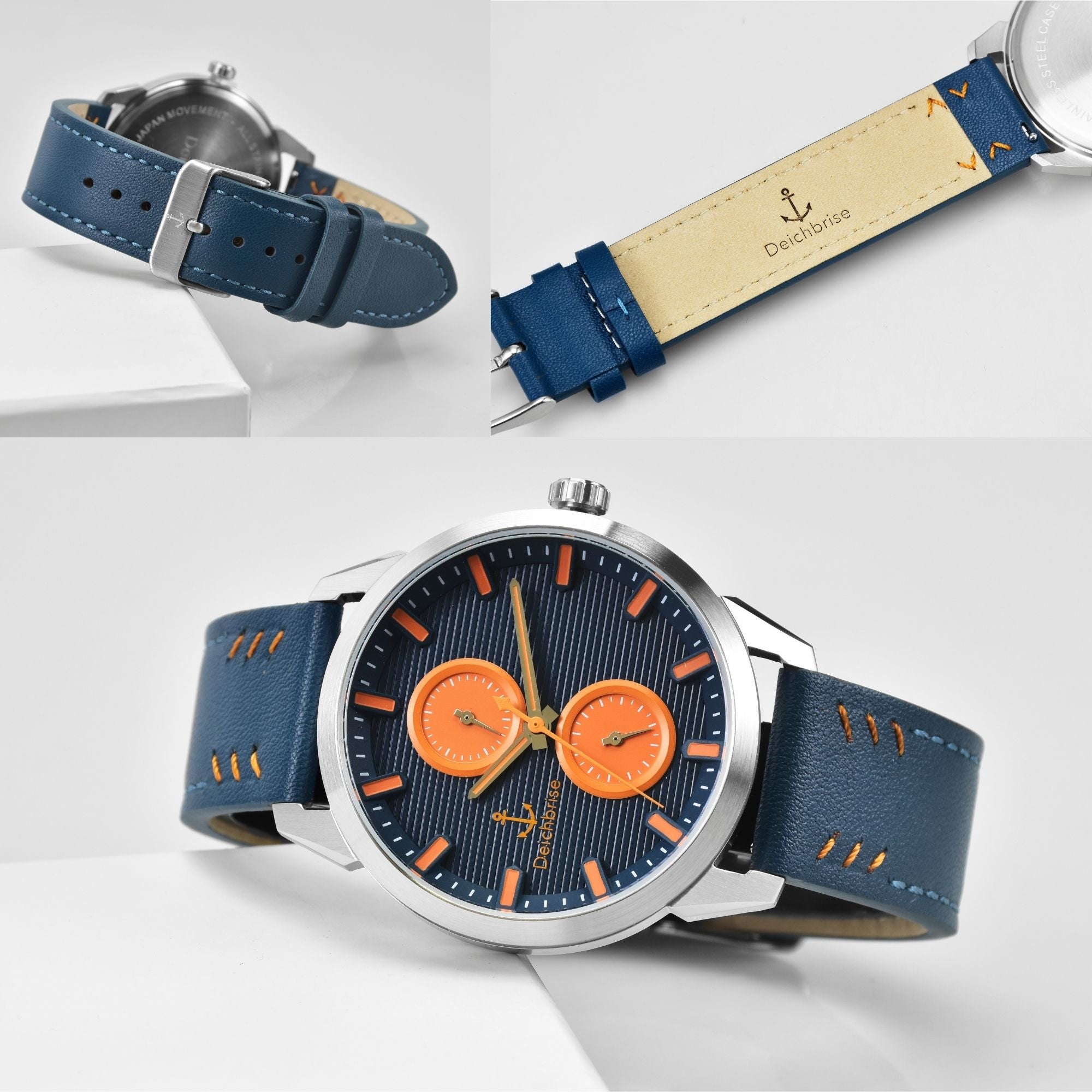 Herren-Uhr Amrum 2.0 - 42mm mit Wechselarmband