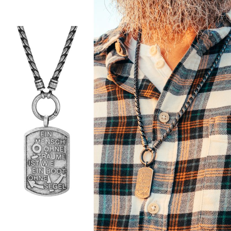 Kette mit Anhänger Steuermanns Traum