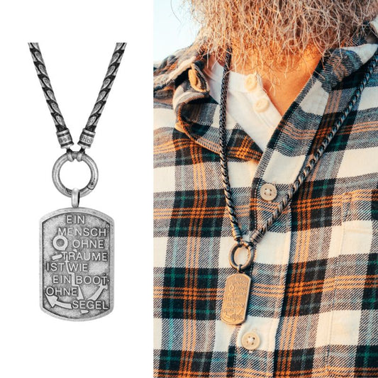 Kette mit Anhänger Steuermanns Traum