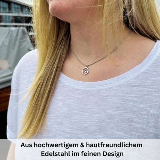 Kette aus Edelstahl Welle