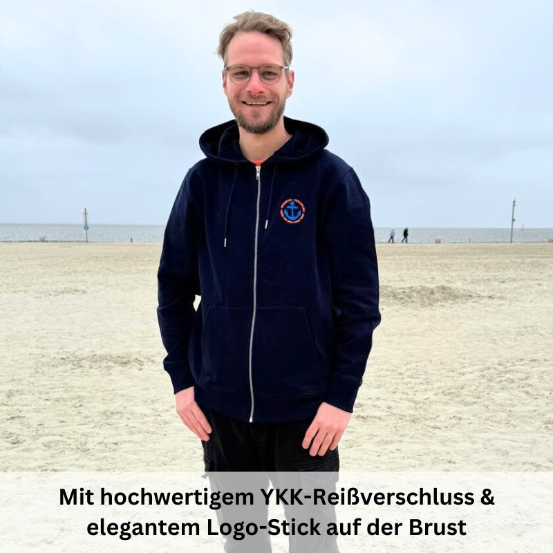 Unisex Sweatjacke "Käptn Stremel" (Deepsea)