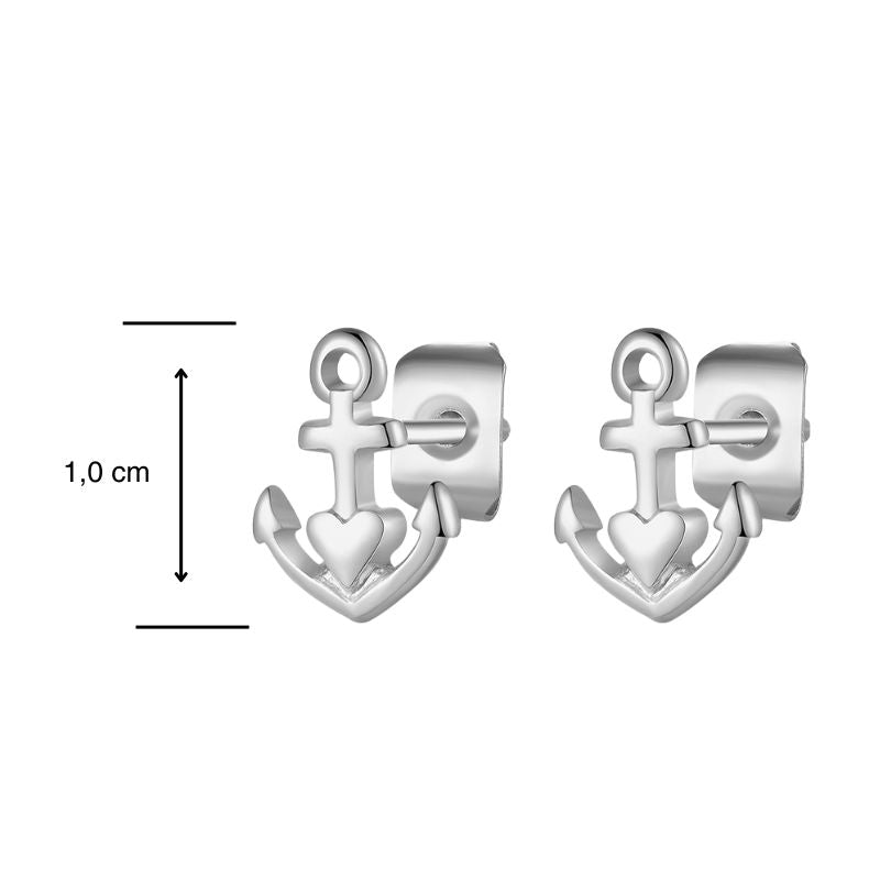 Ohrstecker Glaube Liebe Hoffnung 2.0 aus Edelstahl