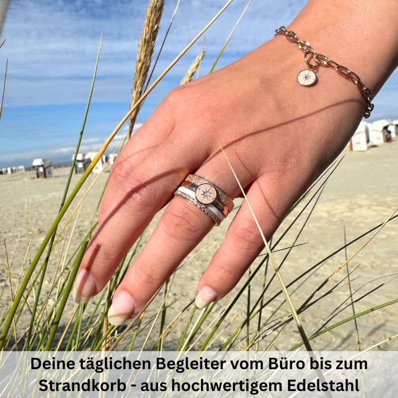 Stapelring-Set Dünentraum