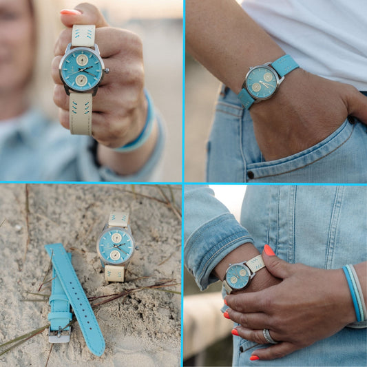 Damen-Uhr Dünentraum - 32mm mit Wechselarmband