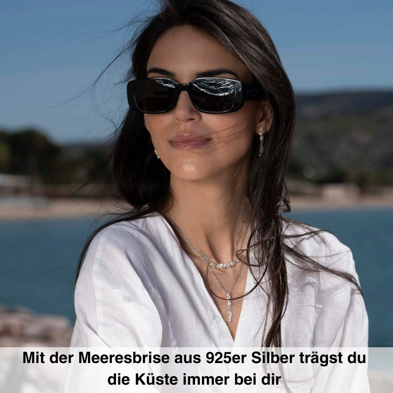 925er Silber Kette Meeresbrise (Horizont)
