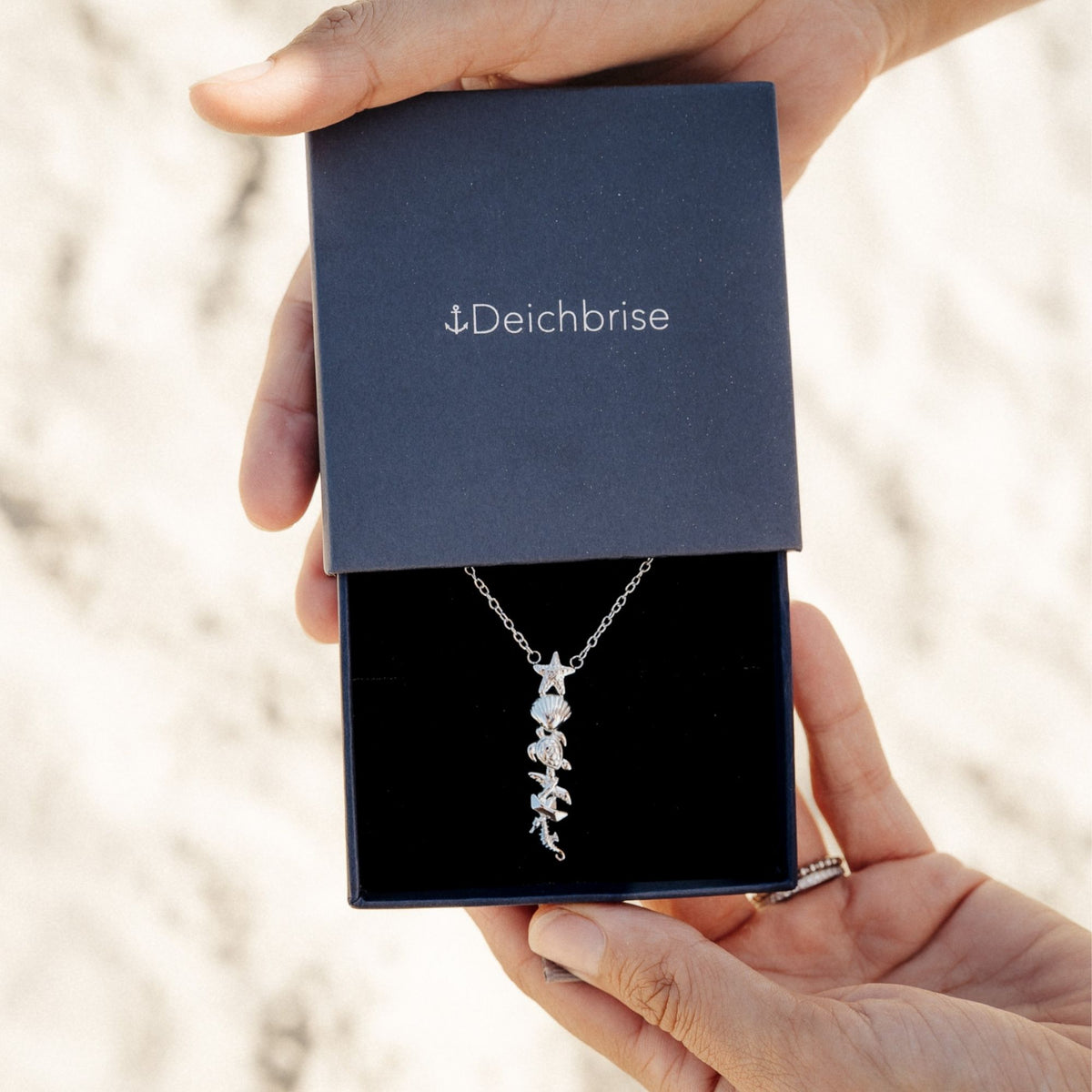 Kette Meeresbrise aus Edelstahl