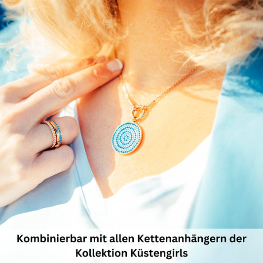 Kette Strandfein 1,8mm (mit Rund-Karabiner) aus Edelstahl