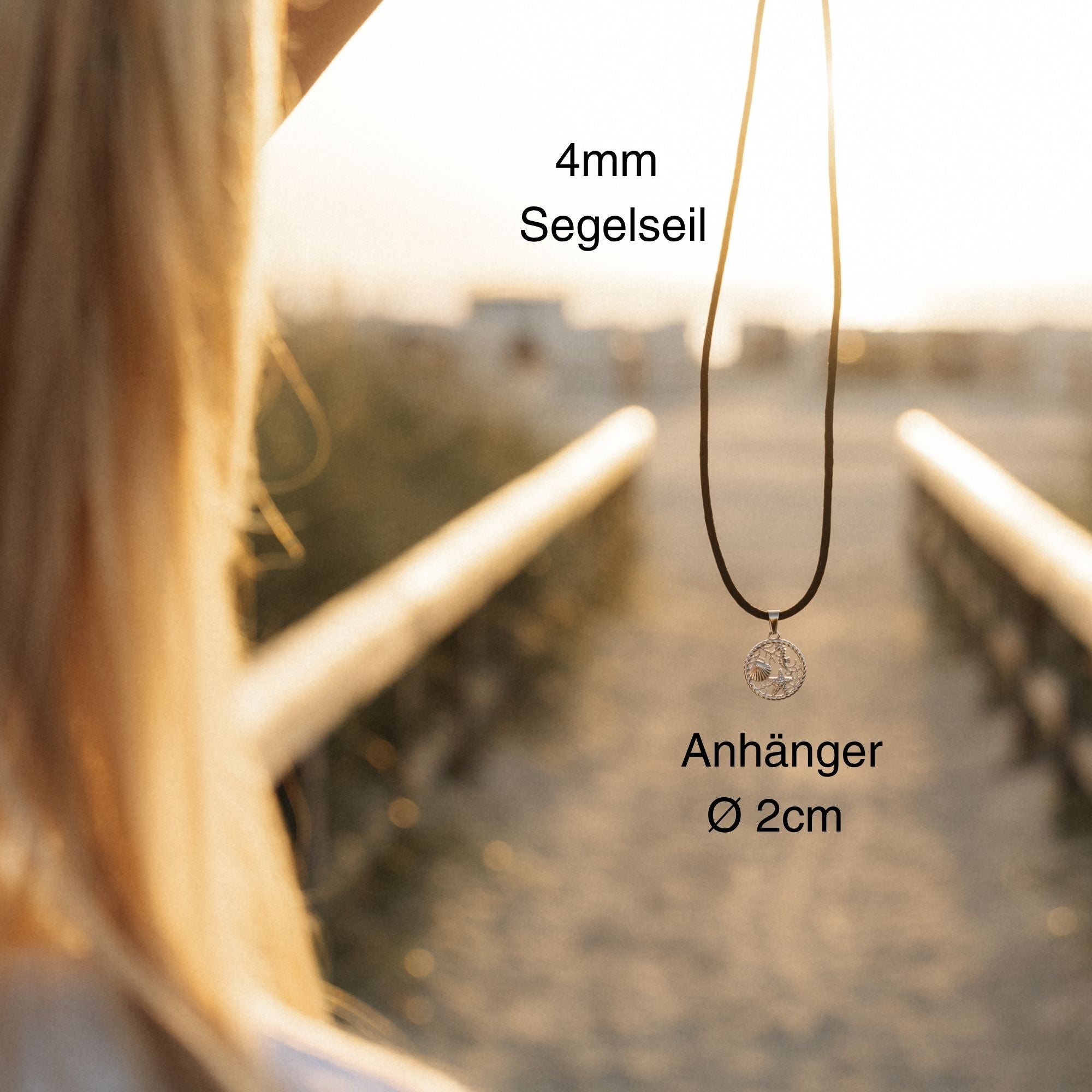 Kette mit Anhänger Meereswelt