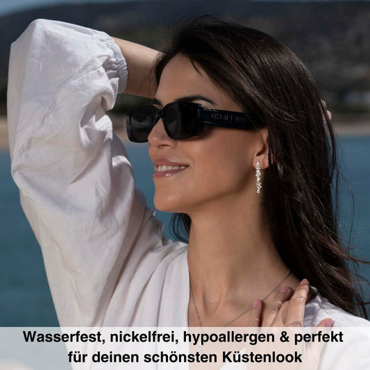 925er Silber Ohrstecker Meeresbrise