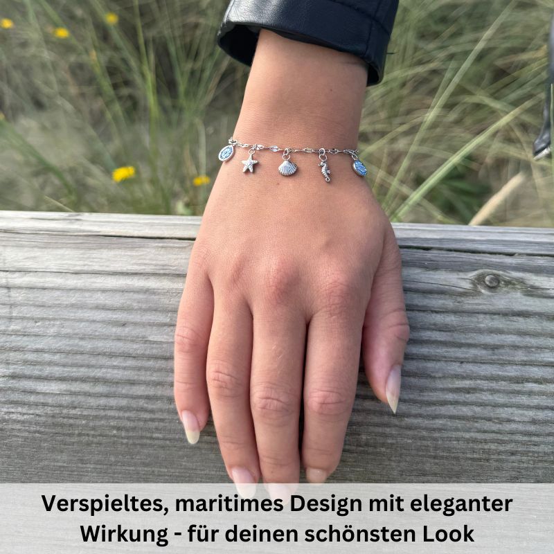 Kette mit Armband Meereswelt