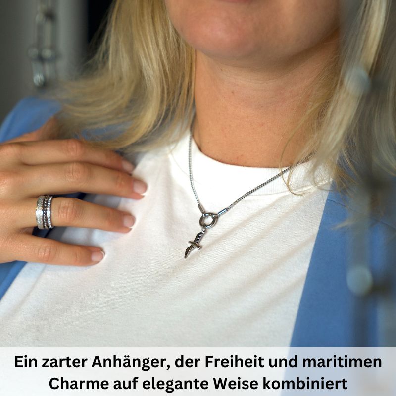 Kettenanhänger Möwe aus Edelstahl