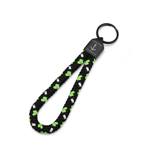 Schlüsselanhänger aus Segeltau Meeresleuchten (8mm)