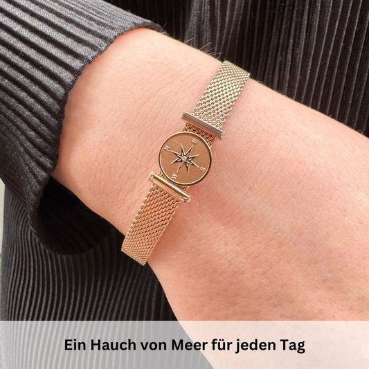 Charm Kompass mit Stein (Lüttje-Charming)