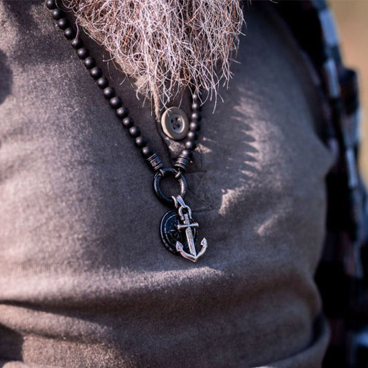 Kettenanhänger Anker aus Edelstahl