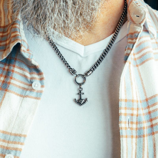 Kettenanhänger Glaube Liebe Hoffnung 2.0 aus Edelstahl (Kapitän rockt)