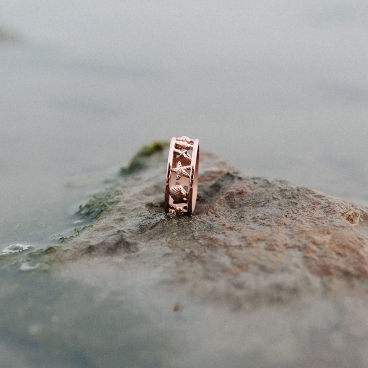 Edelstahl Ring Meeresbrise
