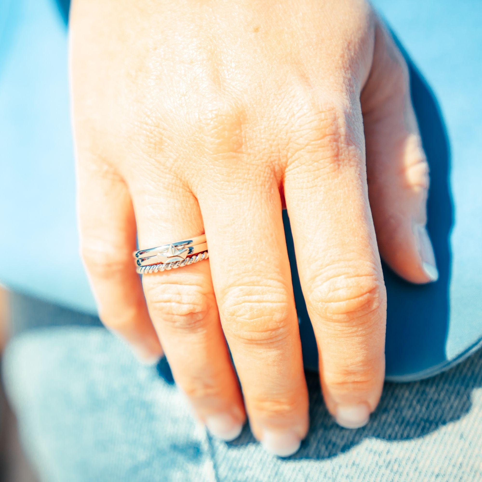 Ring Blanco aus Edelstahl (Stapelring)
