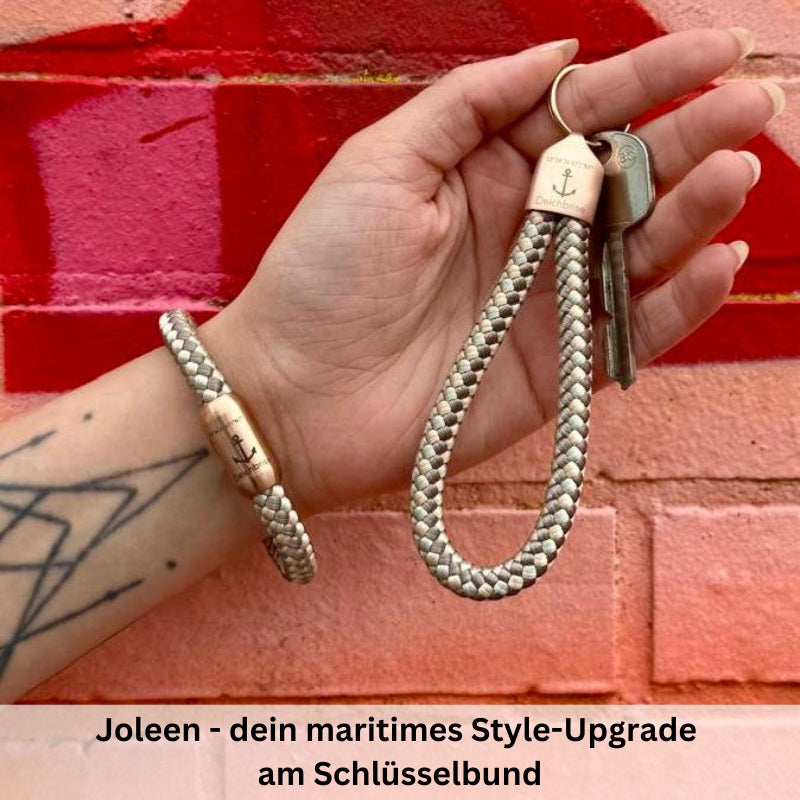 Schlüsselanhänger aus Segeltau Joleen (8mm)