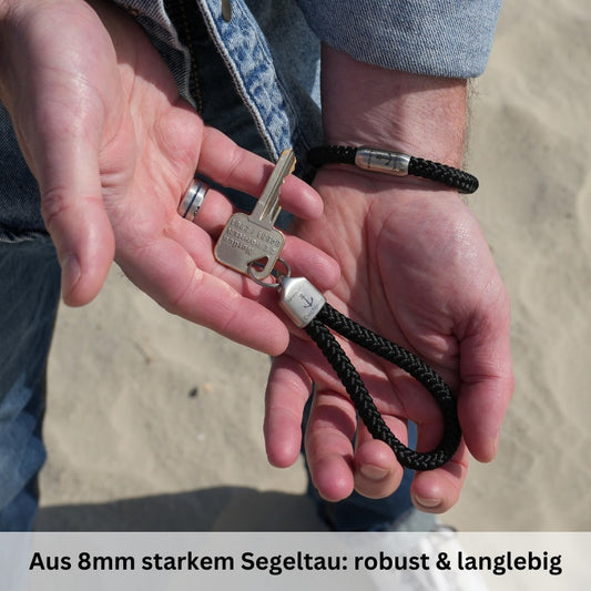 Schlüsselanhänger aus Segeltau Tammo (8mm)