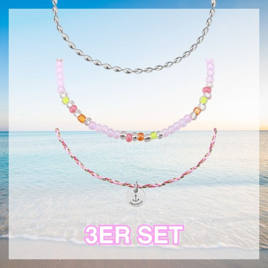 Fußkettchen Set BeachMix Sand