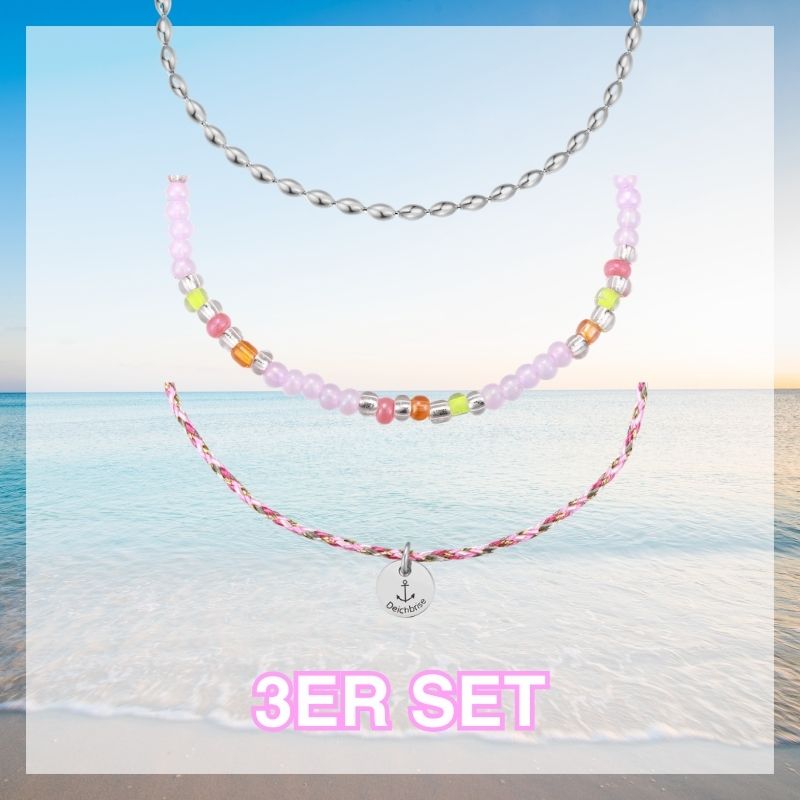 Fußkettchen Set BeachMix Sand