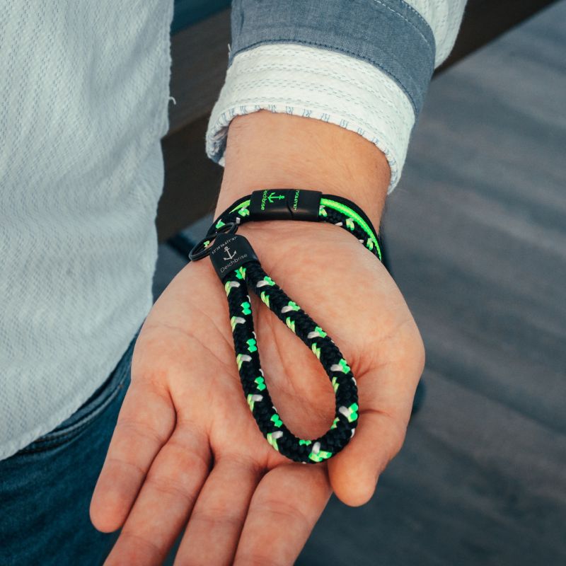 Segelseil & Segeltau Armband Meeresleuchten (Multistrang)