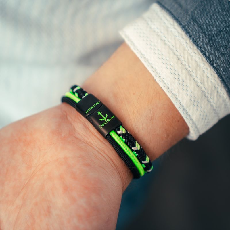 Segelseil & Segeltau Armband Meeresleuchten (Multistrang)