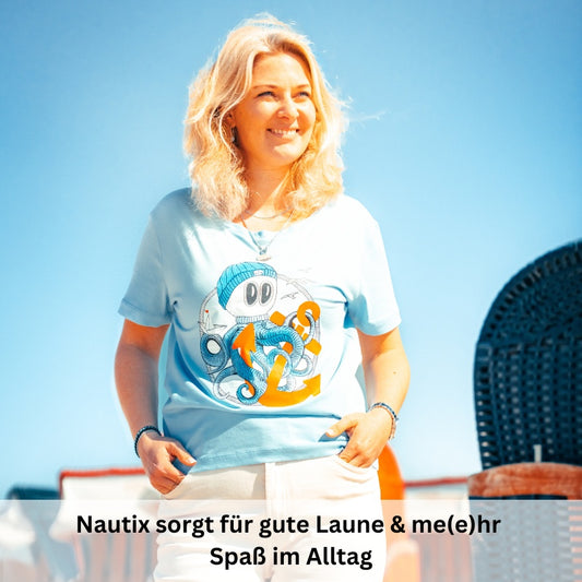 Damen T-Shirt "Nautix" (Oceanbreeze)