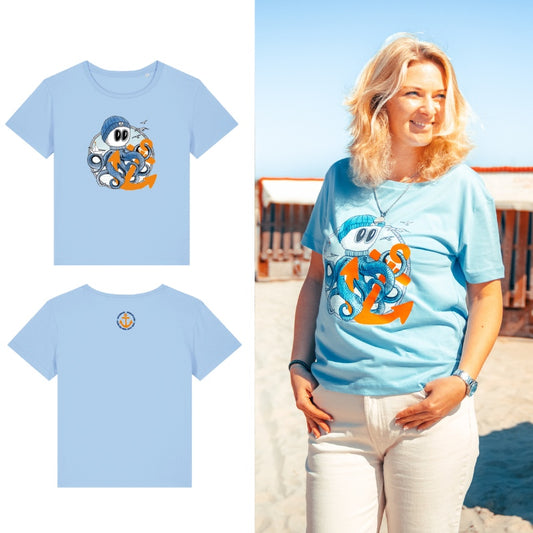 Damen T-Shirt "Nautix" (Oceanbreeze)