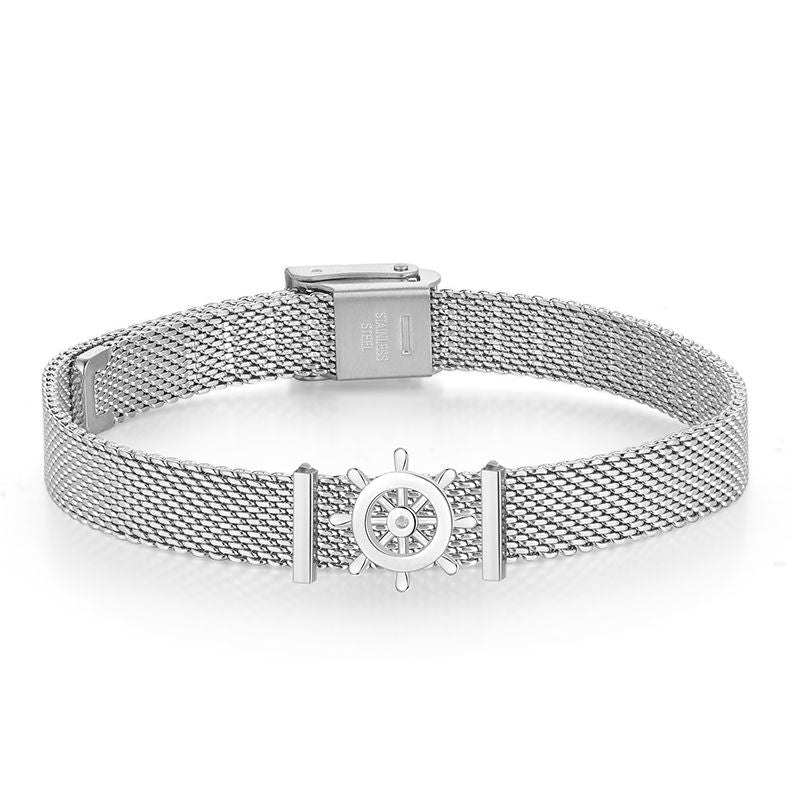 Armband Edelstahl-Mesh (Lüttje-Charming)