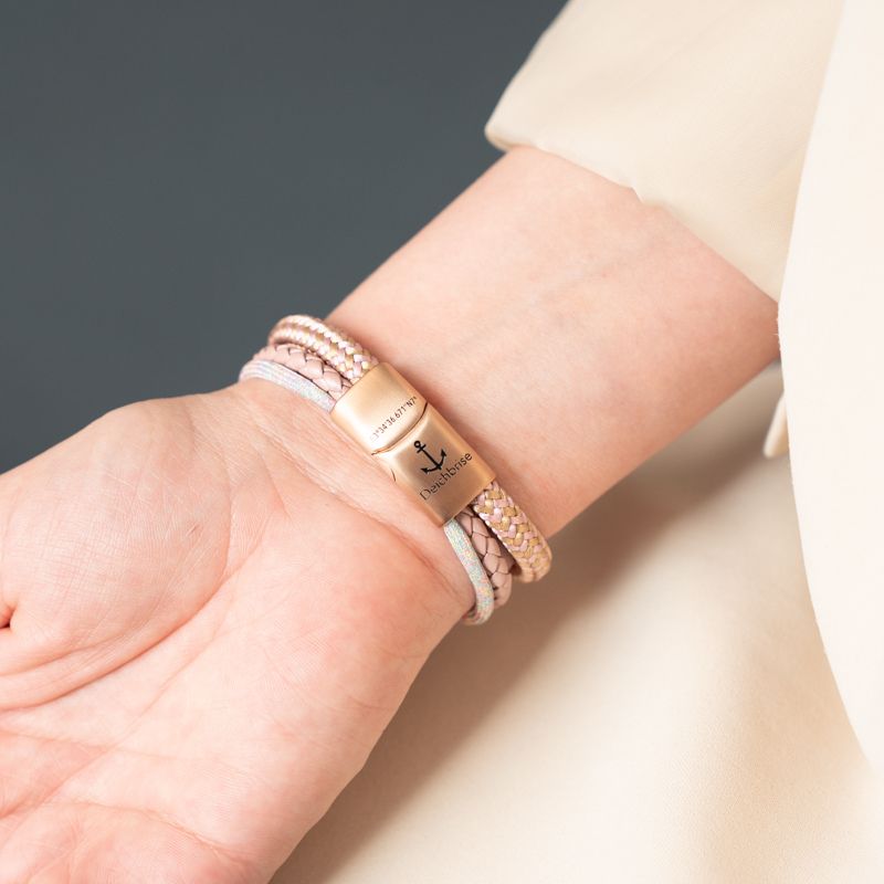 Leder & Segeltau Armband Fehmarn (Multistrang)