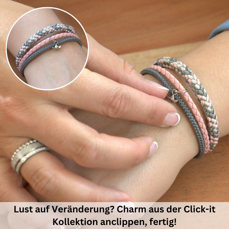Leder & Segeltau Armband Pellworm (Multistrang)