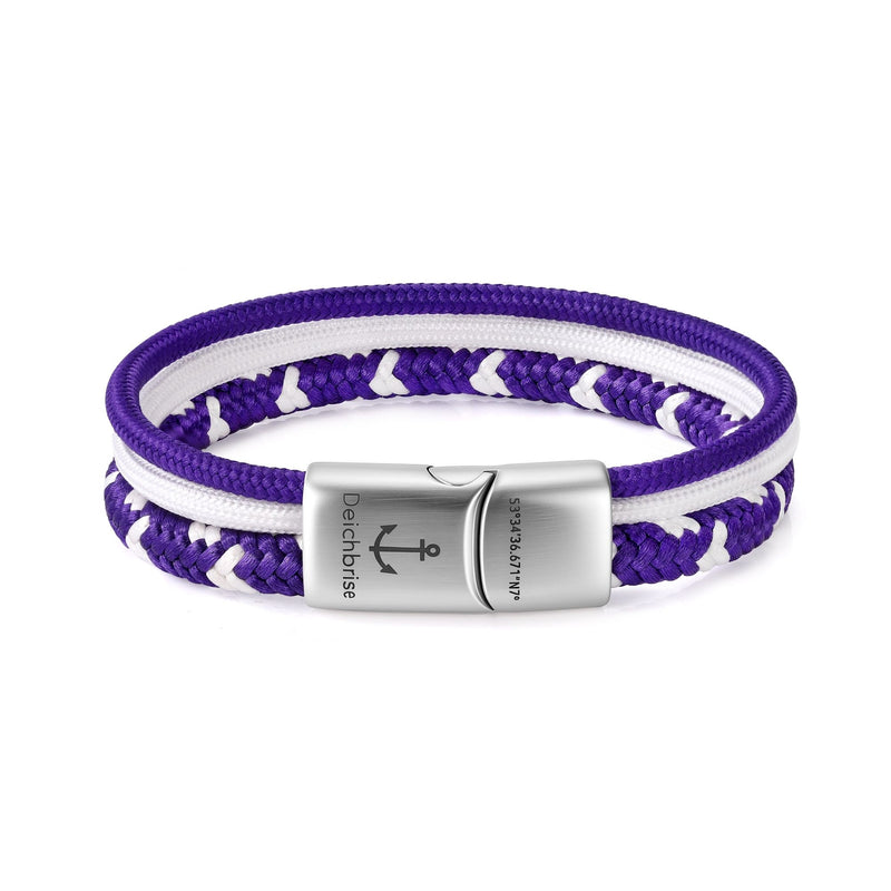 Segelseil-Segeltau Armband Doppelpack (Multistrang)