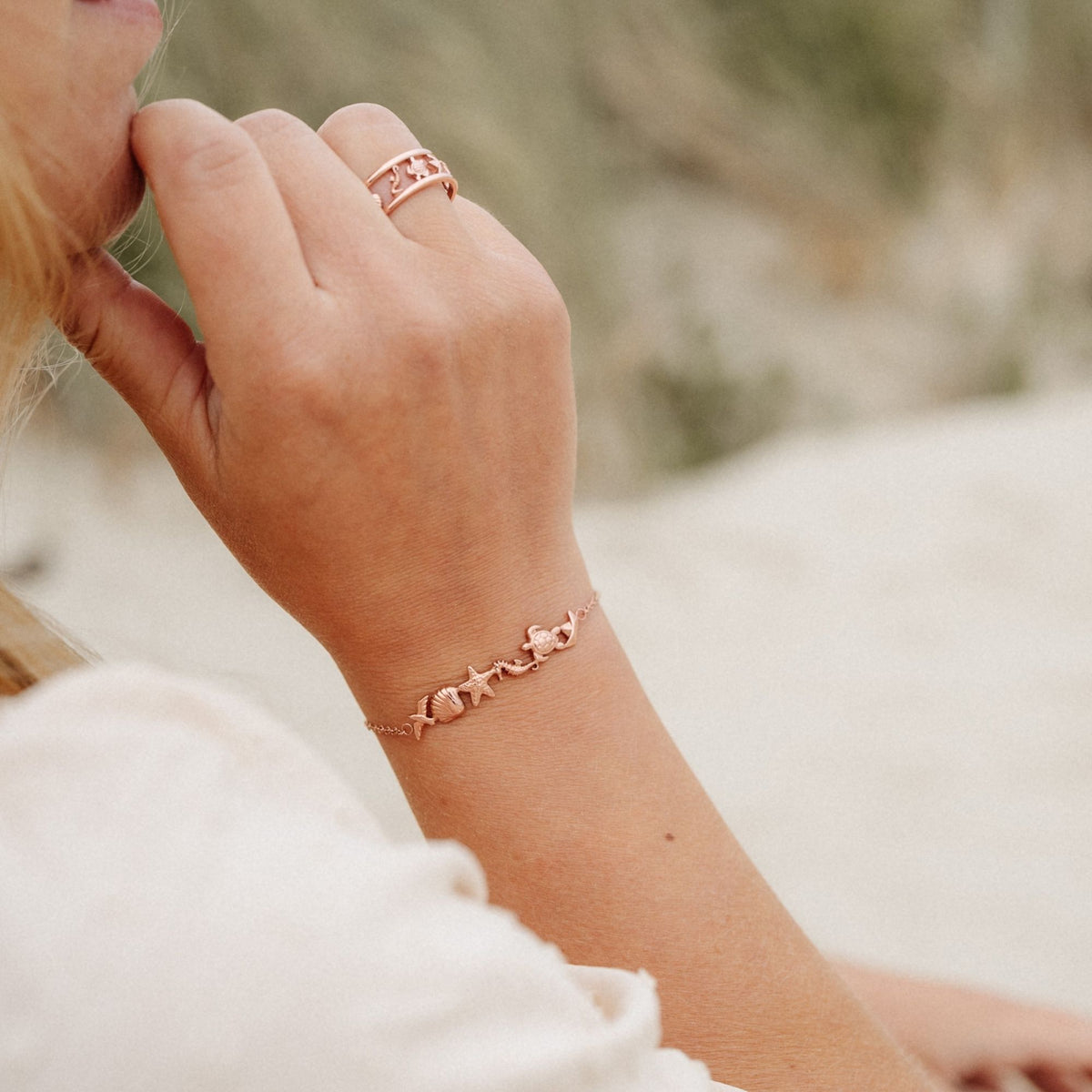 Armband Meeresbrise aus Edelstahl