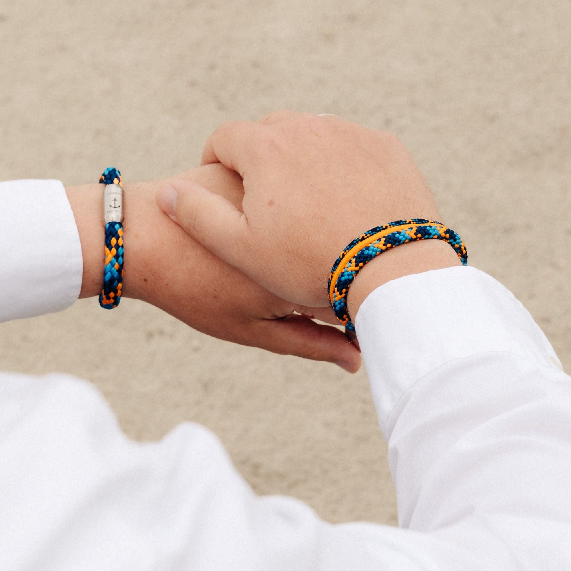 Segelseil-Segeltau Armband Inseltaucher (Multistrang)