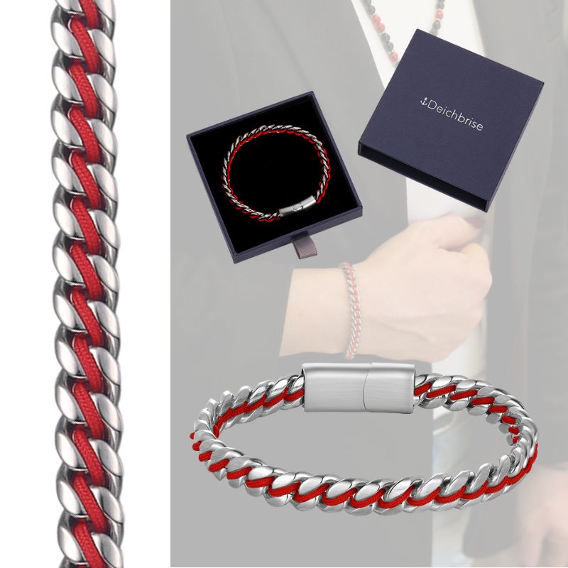 Stahltau Armband Küstenbrandung (Küstengirls)